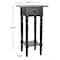 Safavieh Sabrina End Table - Distressed Black AMH5704B - alternate 3